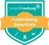 Fundraising Essentials course badge